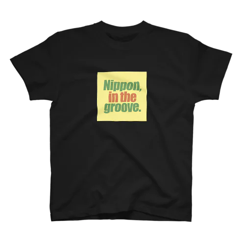 Nippon in the groove-1 Regular Fit T-Shirt