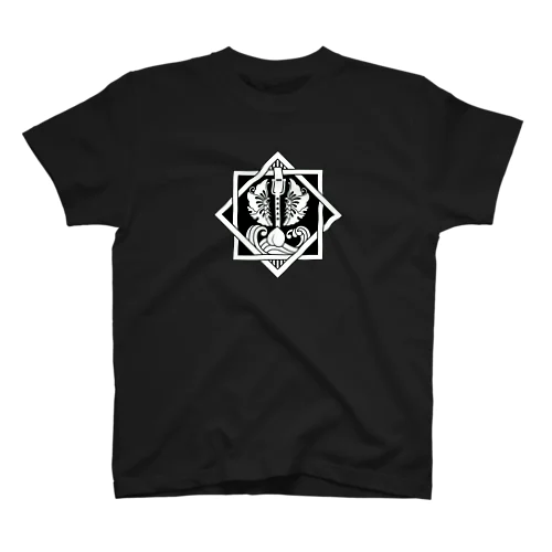  漫才総本家Tシャツ/濃色/ロゴ白 Regular Fit T-Shirt