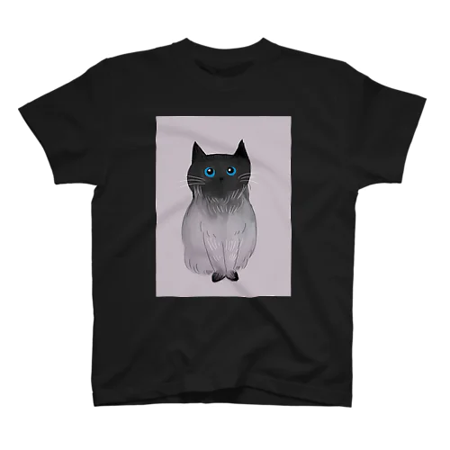 夜の猫 Regular Fit T-Shirt