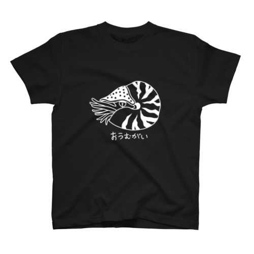 おうむがい（白線） Regular Fit T-Shirt