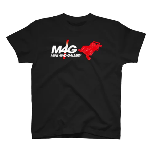 M4G ミニ四駆ギャラリー Black スタンダードTシャツ