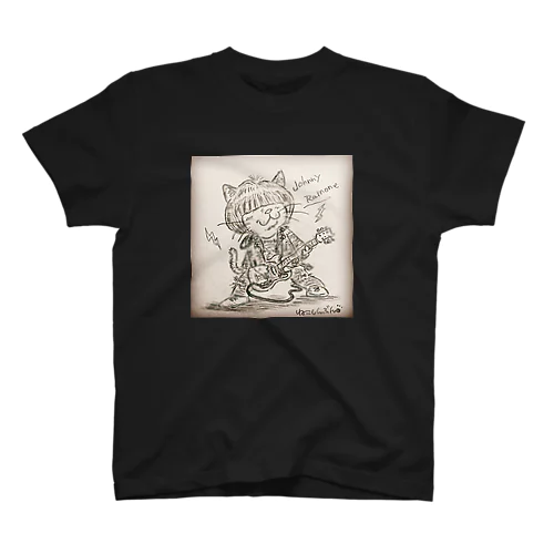 punkねこくん Regular Fit T-Shirt