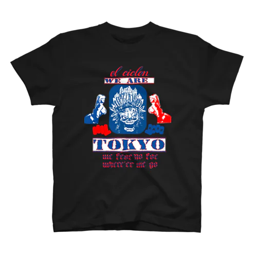el cicron TOKYO(前後プリント） スタンダードTシャツ