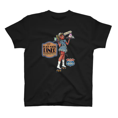 "BLACK MAGIC DINER" Regular Fit T-Shirt