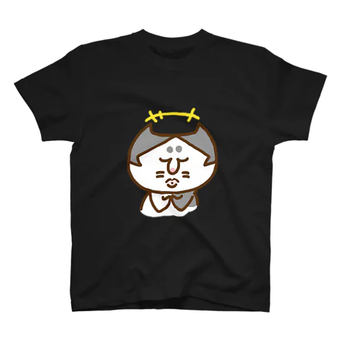 お悟り猫にゃーもん Regular Fit T-Shirt