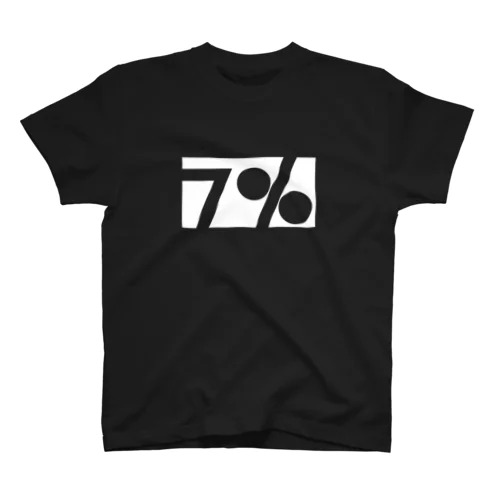 絶７Tシャツ（白文字） Regular Fit T-Shirt
