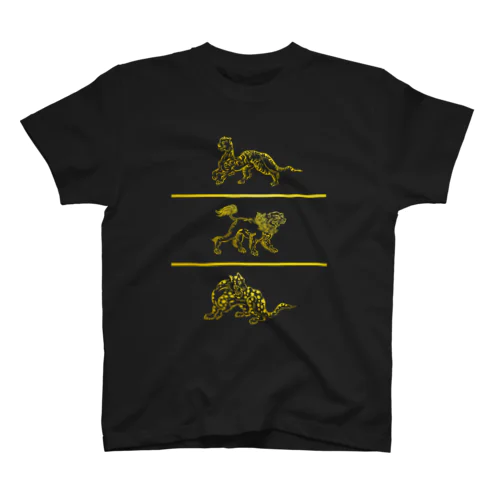 虎　獅子　豹 Regular Fit T-Shirt