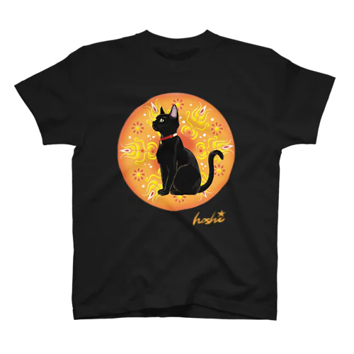 太陽神猫（濃色地） スタンダードTシャツ