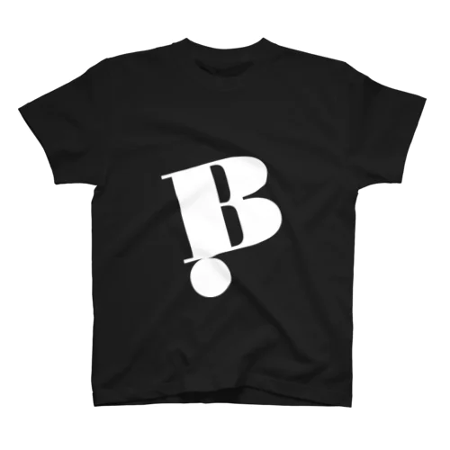 Type Gravity - B (White) Regular Fit T-Shirt
