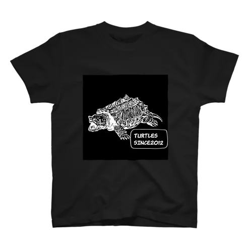 タートルズ　黒 スタンダードTシャツ