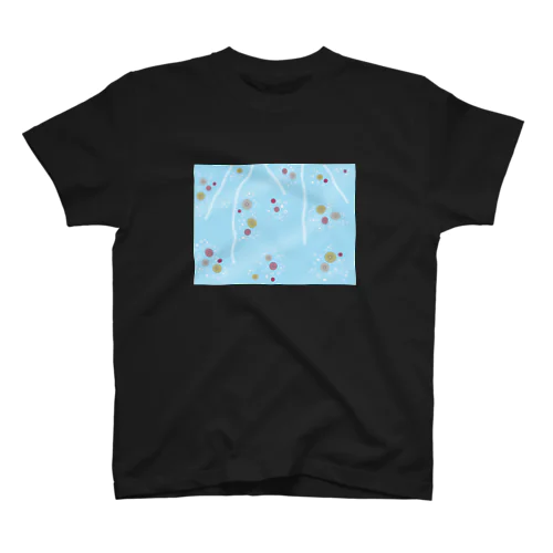 謎柄の和風グッズA（空色） / Japanese style goods A inspired by escape room (Light blue) Regular Fit T-Shirt