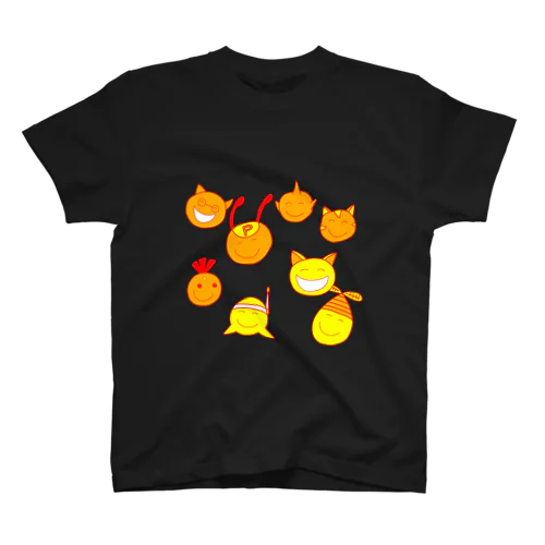 エタモン赤黄アレンジ Regular Fit T-Shirt