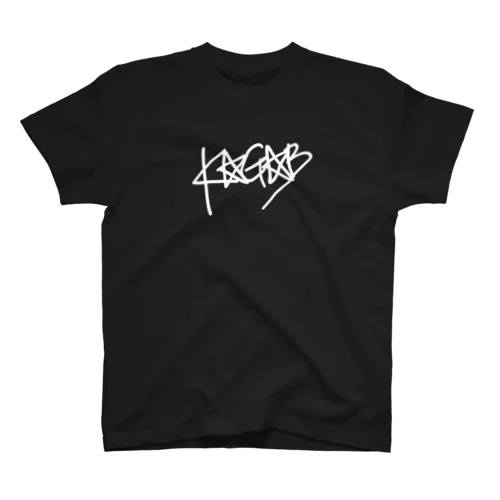 KGB BIG 白 Regular Fit T-Shirt