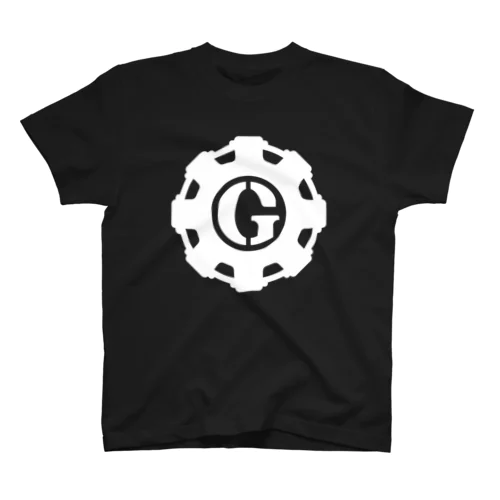 GhostHaxロゴTシャツ ブラック スタンダードTシャツ