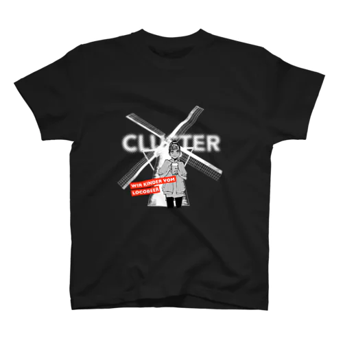 LOCOBEER X CLUSTER スタンダードTシャツ