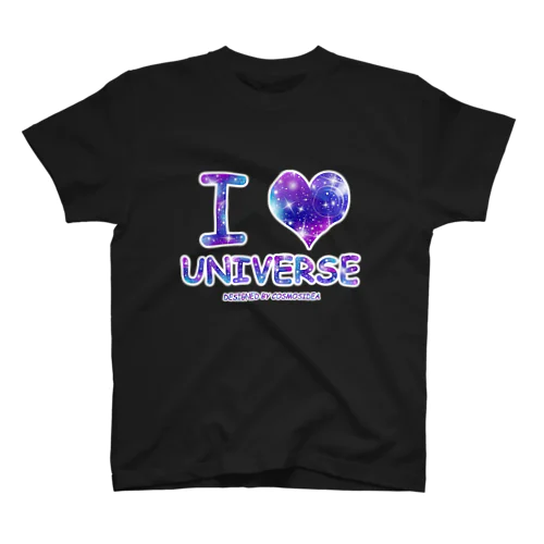 I♥UNIVERSE 宇宙Tシャツ(濃色用) スタンダードTシャツ