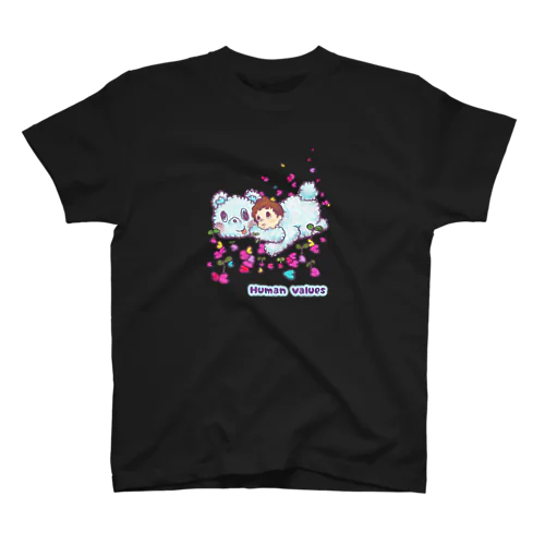 人間の価値観　くまのきぐるみくん スタンダードTシャツ