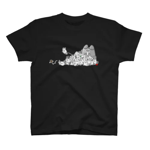 カヌレ争奪戦｜モノトーン スタンダードTシャツ