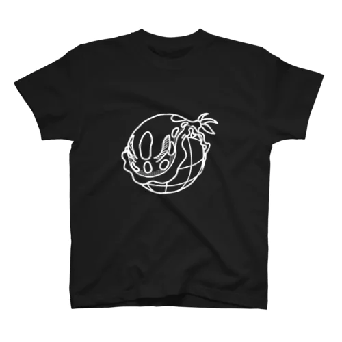 世界のウミウシ公式シルエット スタンダードTシャツ