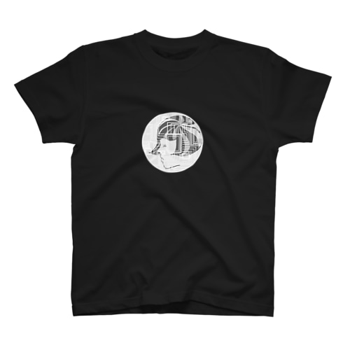 モダンガール×回路図 Regular Fit T-Shirt