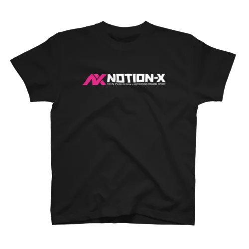 NOTION-XロゴTシャツ（ピンク） スタンダードTシャツ