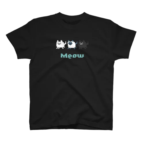 Triple Meow！ Regular Fit T-Shirt