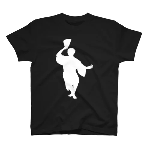 阿波踊り（男踊り／団扇） スタンダードTシャツ