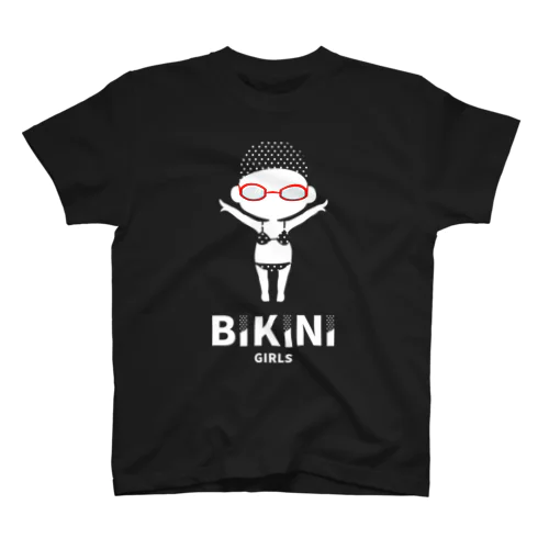 BIKINI GIRLS／ビキニガールズ　シルエットバージョン Regular Fit T-Shirt
