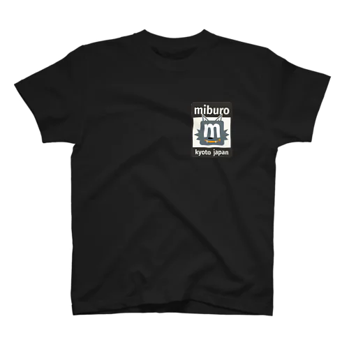 ステッカーロゴ(ブラック) Regular Fit T-Shirt