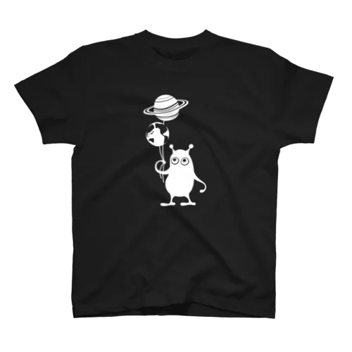 【宇宙人ニョロ】惑星風船 Regular Fit T-Shirt