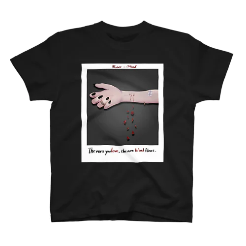 Love=Blood スタンダードTシャツ