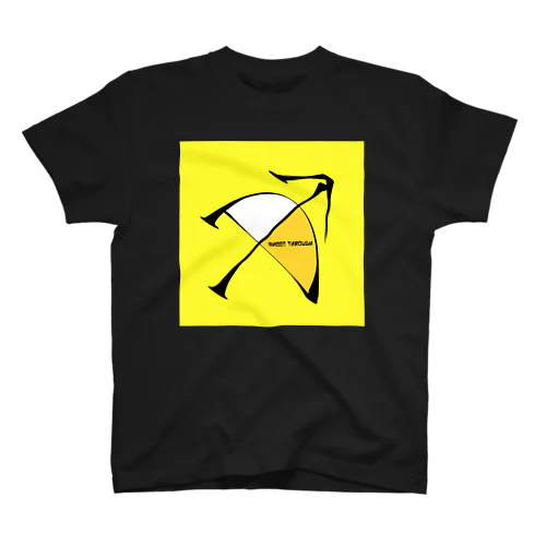 Shoot through yellow Regular Fit T-Shirt