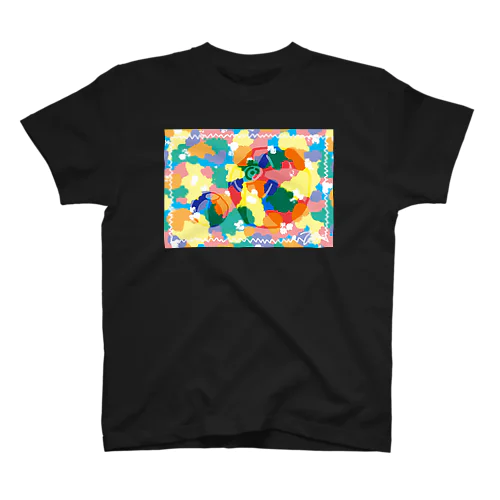 創作　紙風船『濃』 Regular Fit T-Shirt