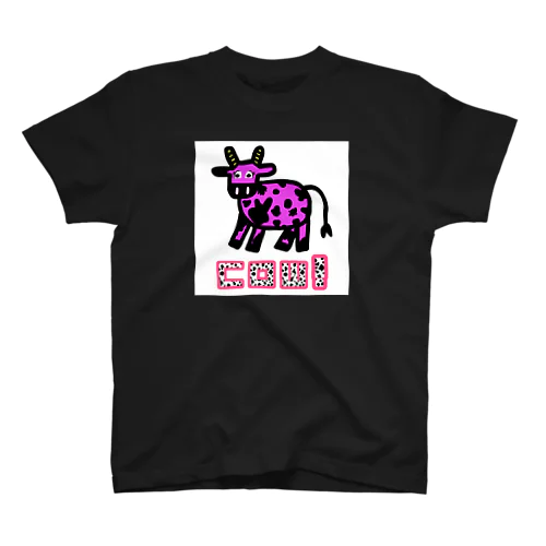 白枠パリピうし スタンダードTシャツ