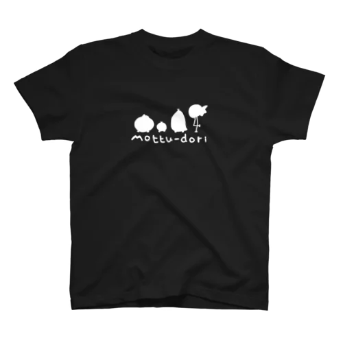 もつどりず　しろぬき スタンダードTシャツ