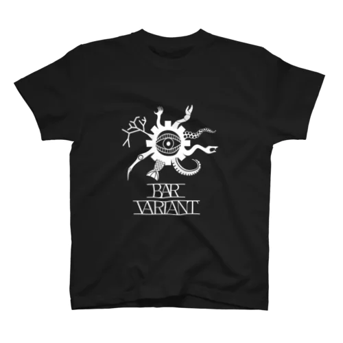 BarVariant　WhiteLogo Regular Fit T-Shirt