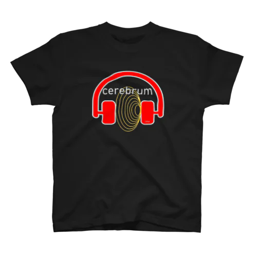 cerebrum Redheadphone スタンダードTシャツ