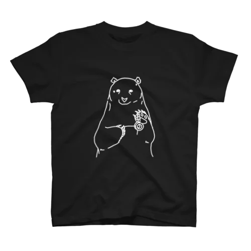 クマの貴重なヨーヨーシーン スタンダードTシャツ