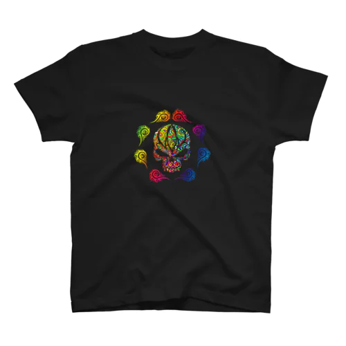 PSYCHEDELIC SKULL スタンダードTシャツ