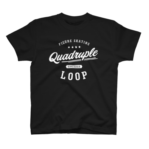Quadruple Loop_wh Regular Fit T-Shirt