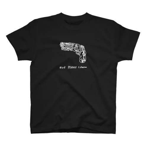 ピカ銃黒Tシャツ #05 スタンダードTシャツ