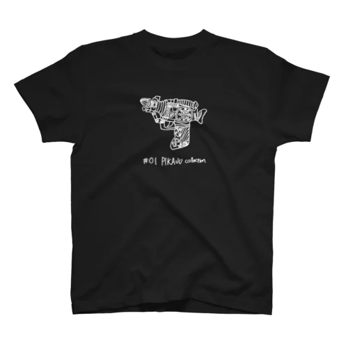 ピカ銃黒Tシャツ #01 スタンダードTシャツ