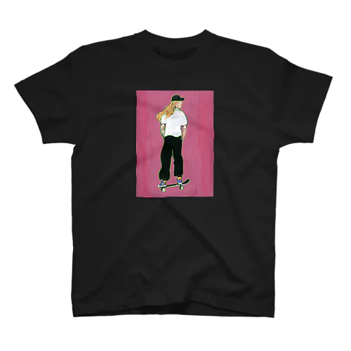 Skate Girl  Regular Fit T-Shirt