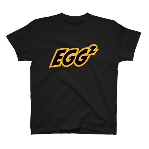 "Black" EGG² Logo T-shirts スタンダードTシャツ