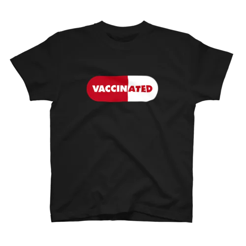 ワクチン接種済 vaccinated Regular Fit T-Shirt