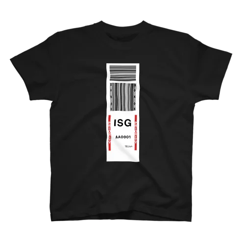 石垣島　空港　タグ　3レターコード　ミンサー柄入り Regular Fit T-Shirt