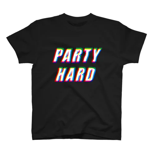 PARTY HARD スタンダードTシャツ