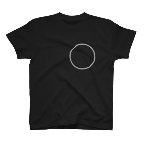 灰色 の まる Regular Fit T-Shirt