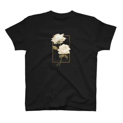 White rose スタンダードTシャツ