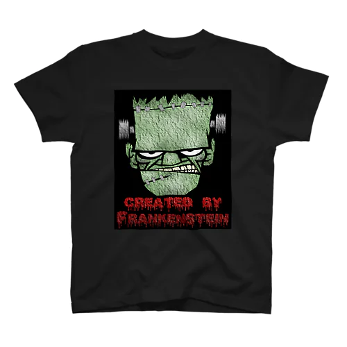フランケンシュタイン(GREEN FACE) Regular Fit T-Shirt